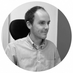 Mark Garlick, the managing director of syntec